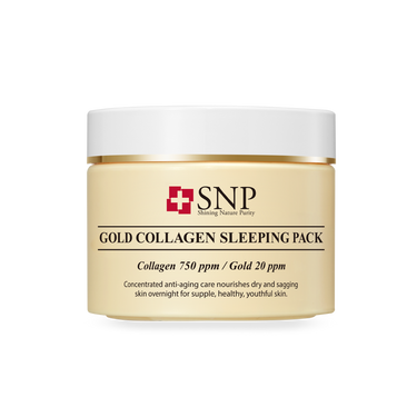 SNP Gold Collagen Sleeping Pack 100g - CUTIPOP