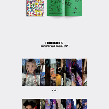 NEWJEANS SINGLE ALBUM SUPERNATURAL NJ X MURAKAMI (WEVERSE ALBUM VER.)