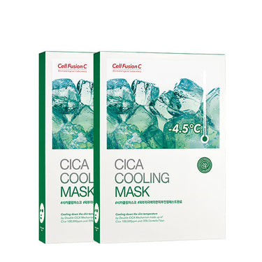 Cell Fusion C Cica Cooling Mask (1P/5P/10P) - CUTIPOP