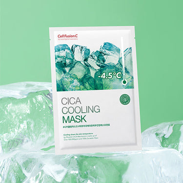 Cell Fusion C Cica Cooling Mask (1P/5P/10P) - CUTIPOP