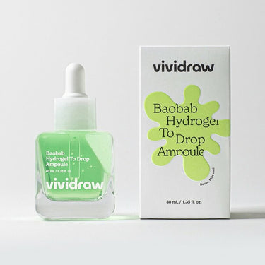 vividraw Baobab Hydrogel To Drop Ampoule 40mL AniMelodic