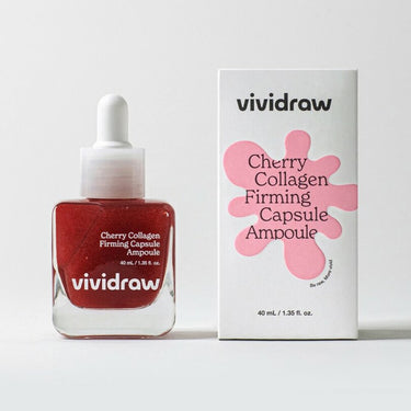 vividraw Cherry Collagen Firming Capsule Ampoule 40mL AniMelodic